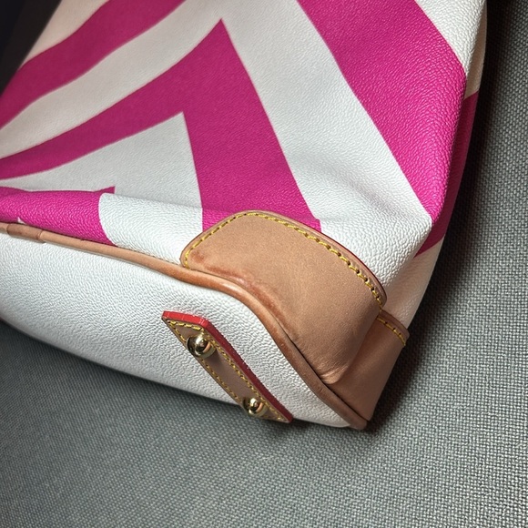 Dooney & Bourke Pebble Leather Crossbody in Fuchsia - Picture 10 of 13